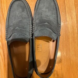 Tod’s Men's suede blue/gray Loafers